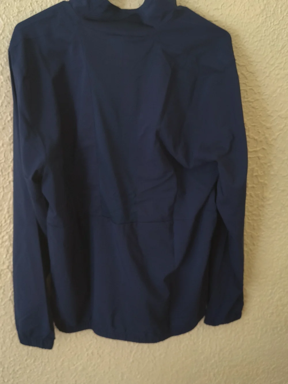 adidas Navy Half-Zip Pullover Windbreaker